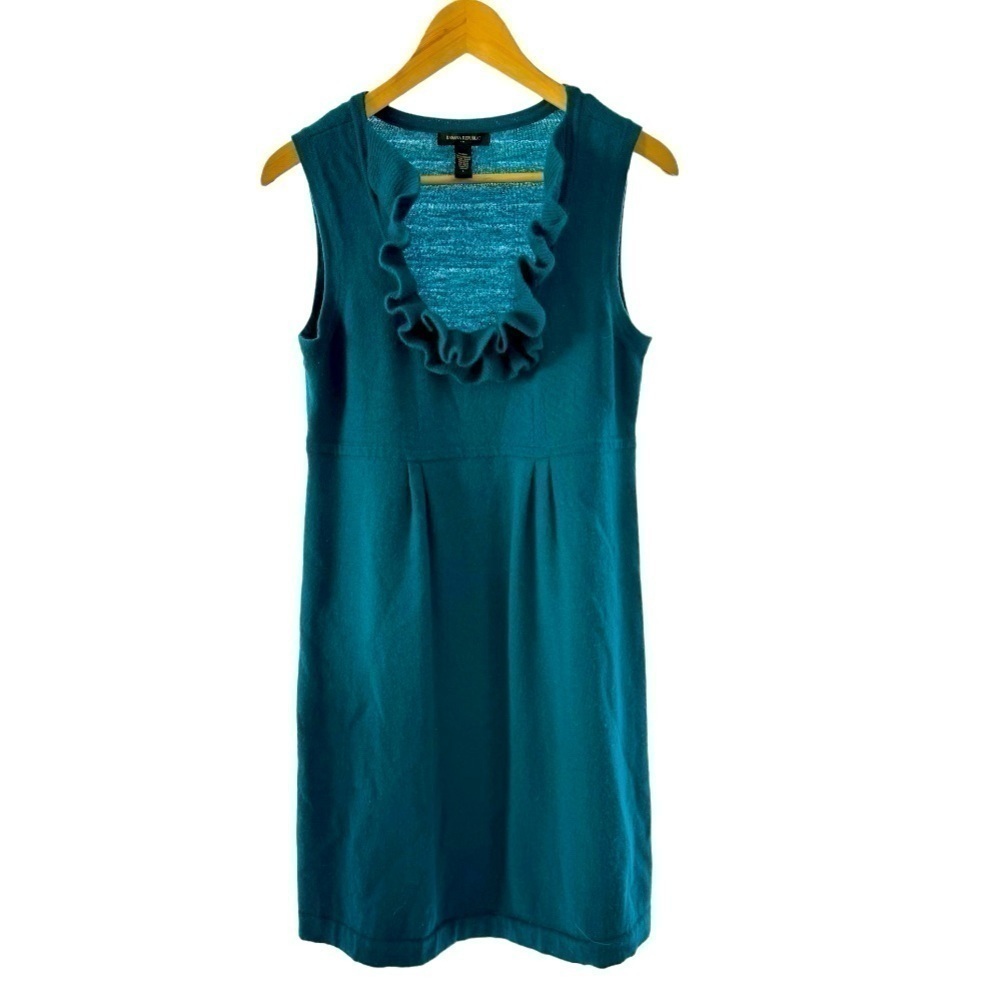 Banana Republic Sweater Dress Teal Blue, Size L